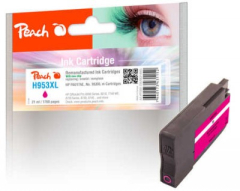 Peach Tintenpatrone magenta HC kompatibel zu HP No. 953XL M, F6U17AE